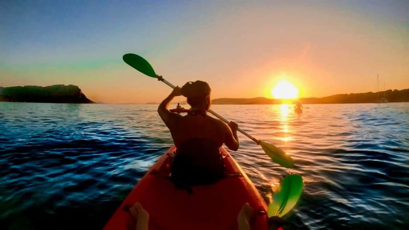 Sardinia: Sunset Kayak Tour + Snorkeling and Local Aperitif - What the $65 price includes
