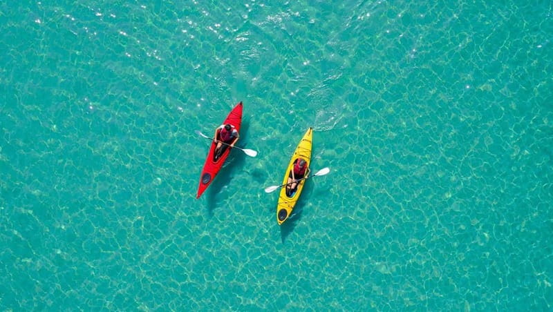 SCALA DEI TURCHI KAYAK TOUR & SNORKELING: Avventura in mare - The briefing makes the first paddle easier