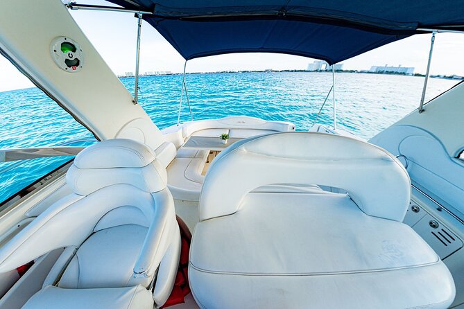 SeaRay 43ft Isla Mujeres, Snorkelling and more!! - What is included on the 43-foot boat