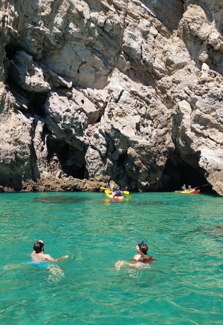 Sesimbra: Secret Bays and Beaches Boat Tour with Snorkeling - Snorkeling is a real part of the trip