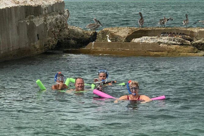 Small Group 2 Hour Dolphin Cruise with Snorkeling to Shell Key - Leaving Tierra Verde on a six-person pontoon