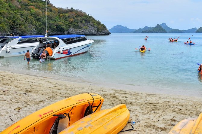 Snorkel and Kayak Tour to Angthong Marine Park by Speedboat from Koh Samui - Koh Wua Talap, lunch, and the afternoon activities