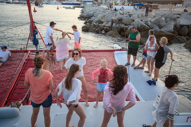 Snorkel & Sunset Sail in Cabo San Lucas - Meeting the boat at Finisterra A1