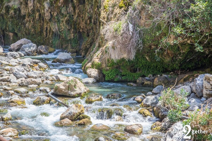 Snorkel trip to the Kourtaliotiko Waterfalls Plakias - The waterfall lagoon is the main event