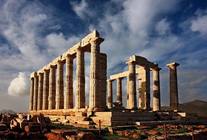 Snorkeling and swimming tour to the Poseidon's temple at Sounio cape - Key points at a glance