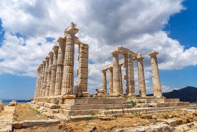 Snorkeling and swimming tour to the Poseidon's temple at Sounio cape - Reaching Poseidon’s Temple at Cape Sounion