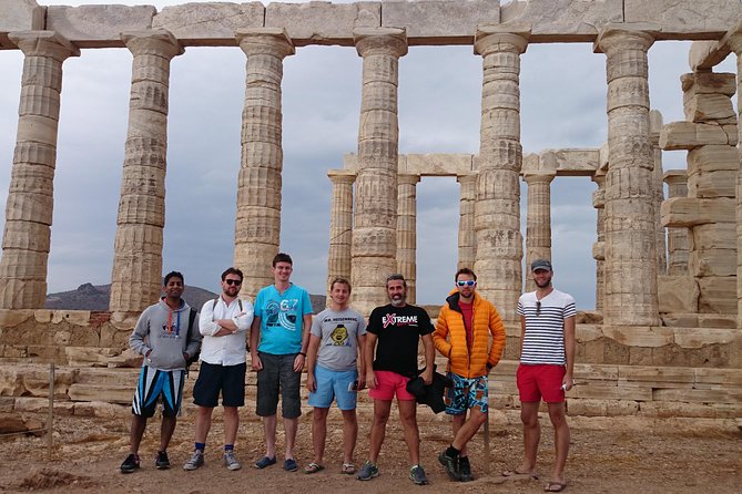 Snorkeling and swimming tour to the Poseidon's temple at Sounio cape - The personal service reported on the day