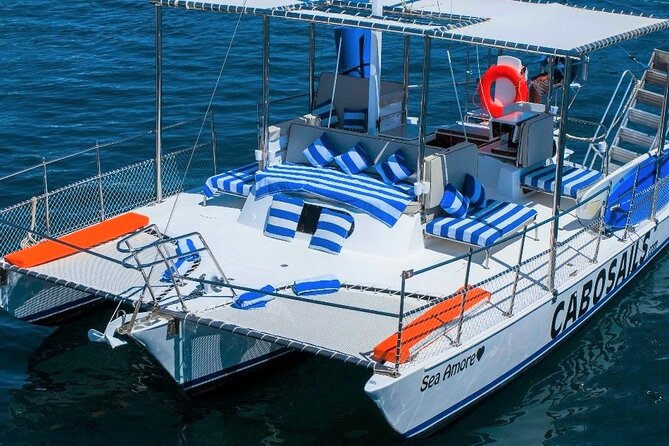 Snorkeling in Cabo San Lucas on 35' Sea Amore Trimaran - Booking Details and Cancellation Rules