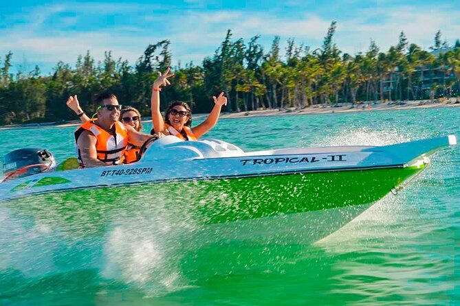 Speed Boat Ride and Snorkel Experience in Punta Cana - The real appeal: you get to drive