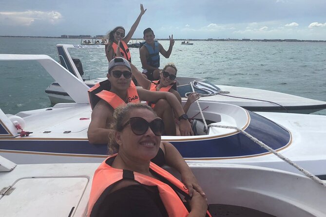 Speed Boat & Snorkel Tour with transportation ( only Cancun zone area) - Driving your own boat from Sea Life Marina