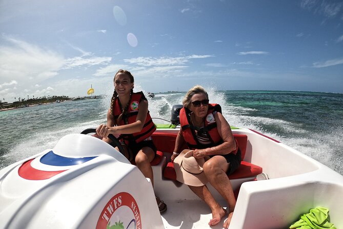 Speedboat & Snorkeling from Punta Cana - The natural pool is more party stop than quiet swim