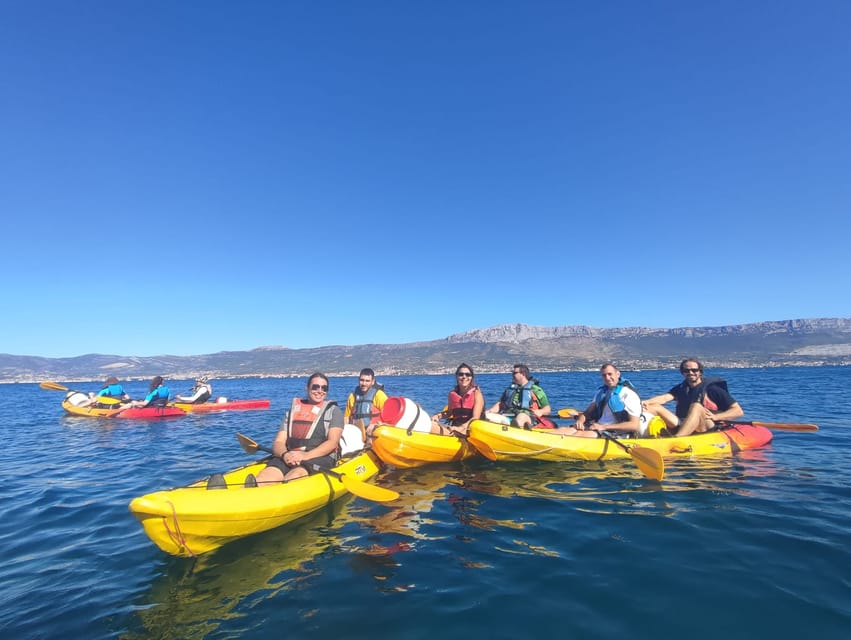 Split: Guided Sea Kayaking Tour with Snorkeling - The beach stop: swimming, snorkeling, and optional cliff jumping