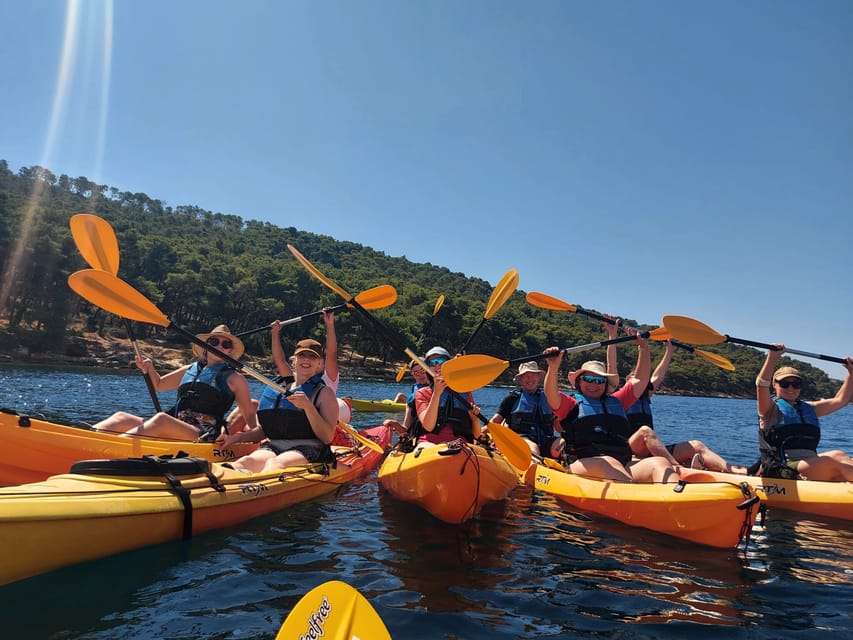 Split: Guided Sea Kayaking Tour with Snorkeling - A relaxed finish with views and possible wine
