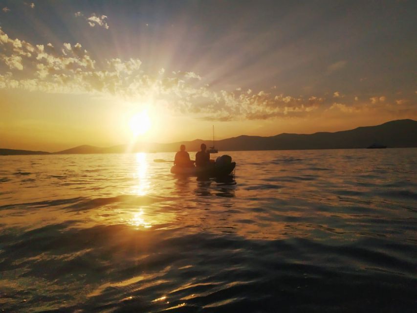 Split: Guided Sunset Sea Kayaking & Snorkeling Tour - Paddling along the Marjan peninsula