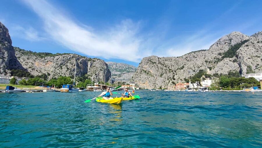 Split/Omiš - Guided River & Sea Kayaking + Snorkeling Tour - Meeting at Radmanove Mlinice