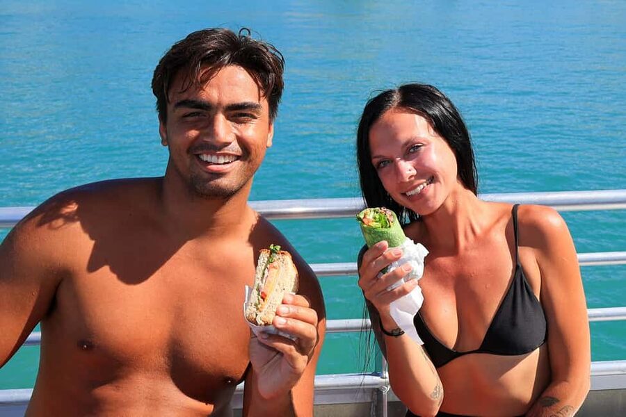 Swim with Wild Dolphins Oahu Speedboat Snorkeling Adventure! - Makaha reef brings a calmer second act