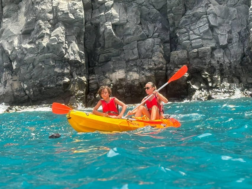 Tenerife: Kayak & Snorkeling, Marine Fauna Watching - Snorkeling in the clear water