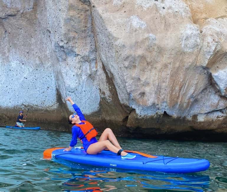 TENERIFE SUR | unforgettable SUP - SNORKELING EXPERIENCE - Getting started beside Il Locale pizzeria