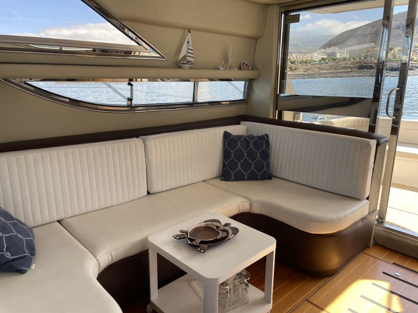 Tenerife: Whales and Snorkeling Tour on a Luxury Yacht - Tapas, cava, and a proper break on board