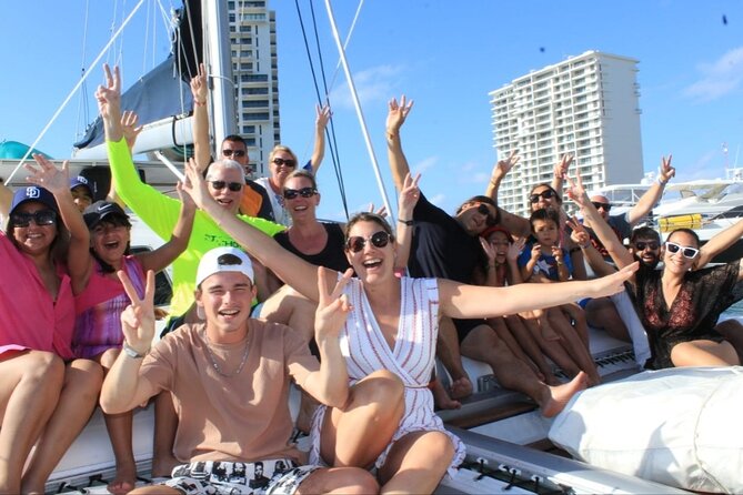 Top Isla Mujeres Catamaran Tour with Snorkel Open Bar and Buffet lunch - Setting sail from Cancun
