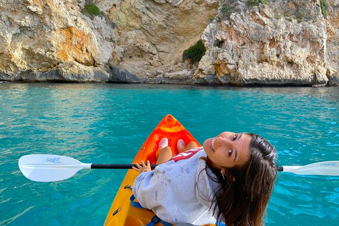 Uncharted Caves & Snorkelling Heaven: Cala Granadella Kayak Tour - Cala Ambolo, the final beach stop