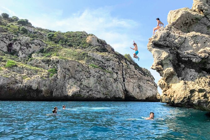 Uncharted Marine Reserve Cave, Snorkel & Cliff Jumping Kayak Tour - Cala Tango and the cliff jumps
