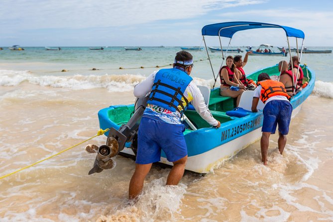 Viator Exclusive: Tulum Ruins, Reef Snorkeling, Cenote and Caves - Reef snorkeling from Playa Maya