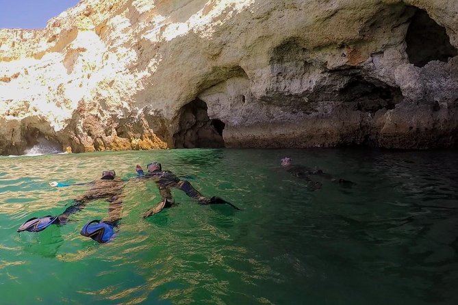 Visit Secret Caves, Hidden Beaches and Snorkel in Alvor, Portugal - Starting at 9 a.m. near Alvor