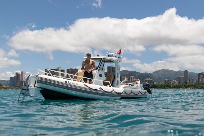 Waikiki Turtle Canyon Snorkel: Turtles Guaranteed - Boat comfort, drinks, and the value of $81.40