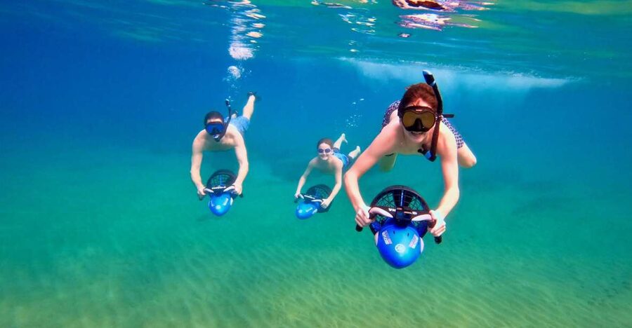Wailea Beach: Guided Sea Scooter Snorkeling Tour - Starting at Wailea Beach With Very Little Fuss