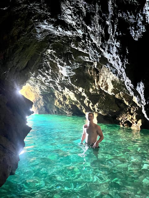 Xàbia: San Antonio Marine Reserve Snorkel & Cave Kayak Tour - A sea cave reached by snorkeling