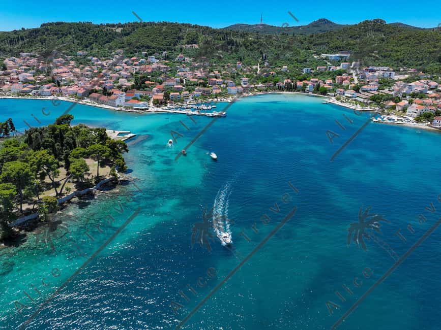 Zadar: 3-Stop Blue Lagoon & Snorkeling Cruise with Drinks - Kali and the taste of a working island village