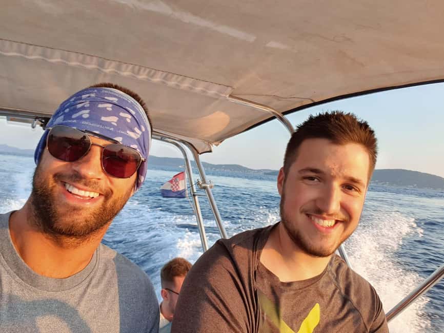 Zadar: Boat Tour with Snorkeling Gear and Drinks - Preko: one hour for a walk, food, or another swim