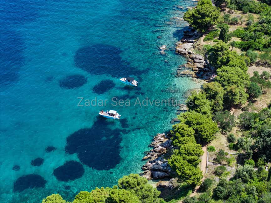 Zadar: Island Hopping Tour Swim and Snorkel with Aperol - The second stop: a small island with time to wander