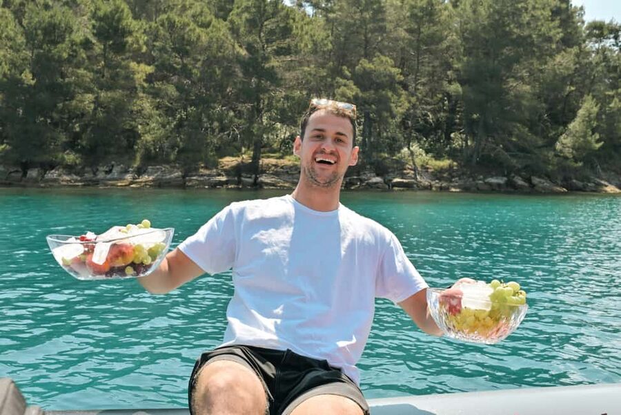 Zadar:Speedboat Tour Thrill Ride with Snorkeling on 3 island - The final swimming and snorkeling stop